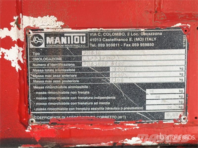 Manitou Roto MRT 14.32 Telehandler Teleszkópos rakodók