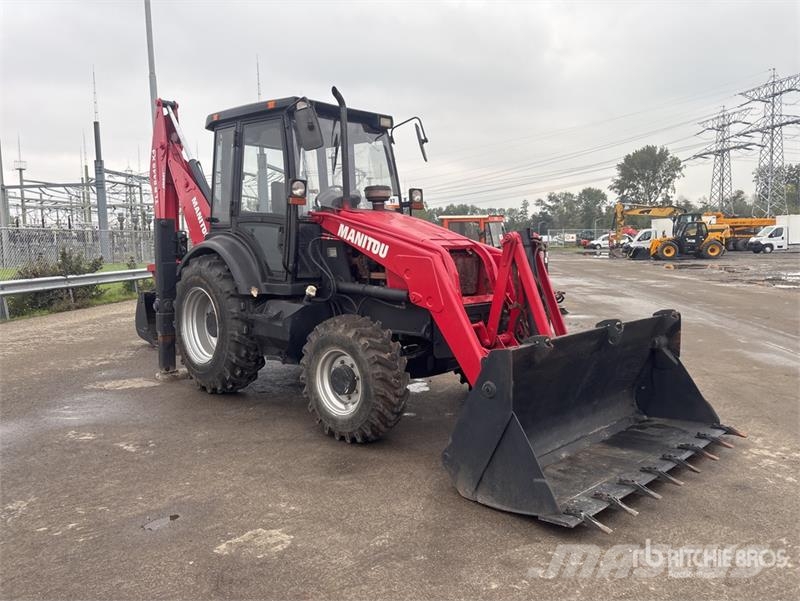 Manitou TLB844SX4 4x4 Backhoe Loader Ekskavaatorlaadurid