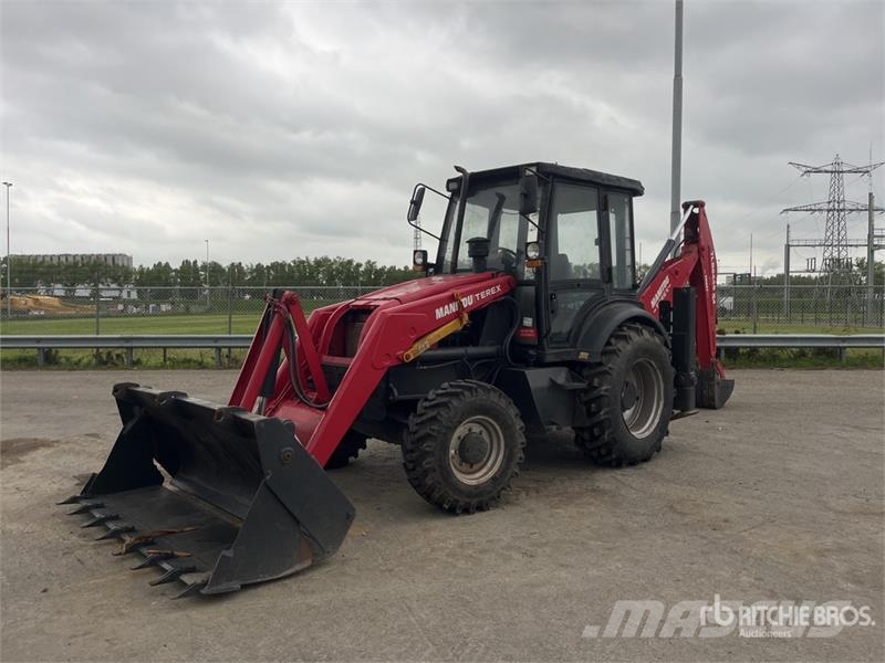 Manitou TLB844SX4 4x4 Backhoe Loader Ekskavaatorlaadurid