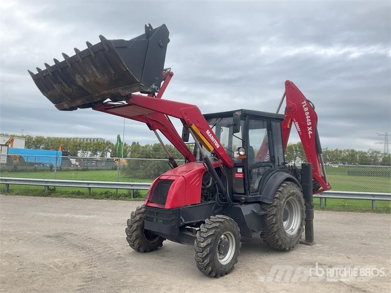 Manitou TLB844SX4 4x4 Backhoe Loader Ekskavaatorlaadurid