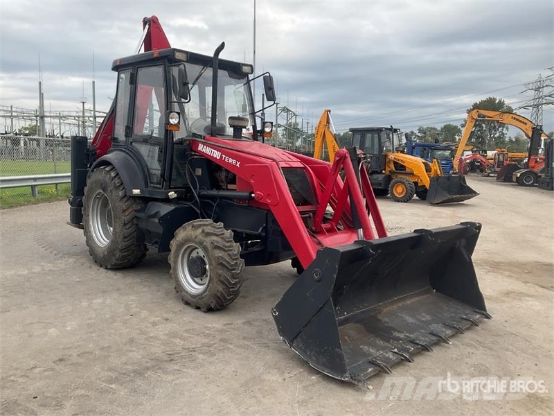 Manitou TLB844SX4 4x4 Backhoe Loader Ekskavaatorlaadurid