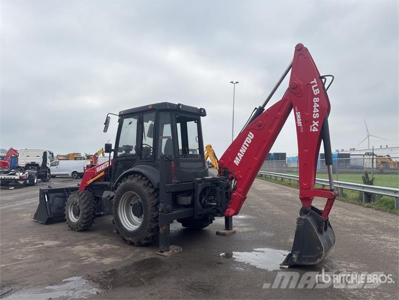 Manitou TLB844SX4 4x4 Backhoe Loader Ekskavaatorlaadurid