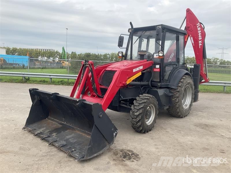 Manitou TLB844SX4 4x4 Backhoe Loader Ekskavaatorlaadurid