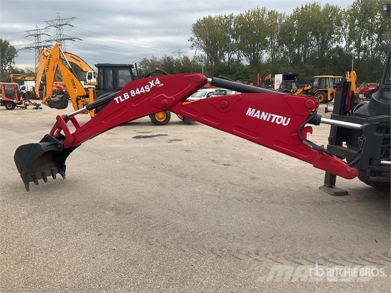 Manitou TLB844SX4 4x4 Backhoe Loader Ekskavaatorlaadurid