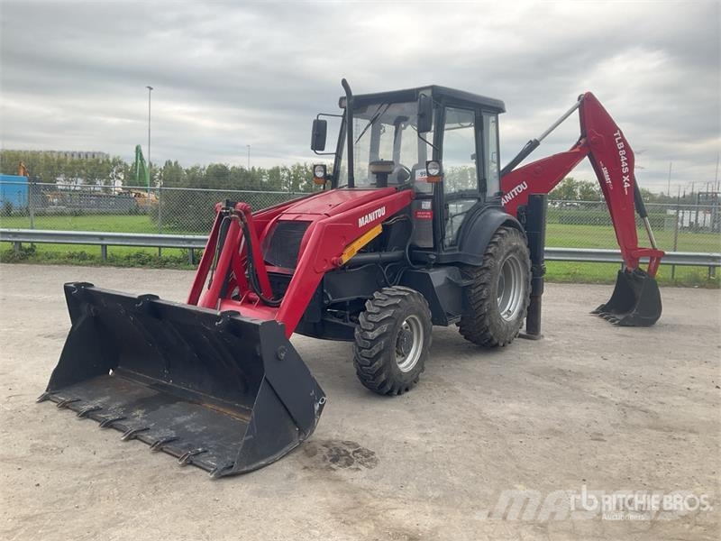 Manitou TLB844SX4 4x4 Backhoe Loader Ekskavaatorlaadurid