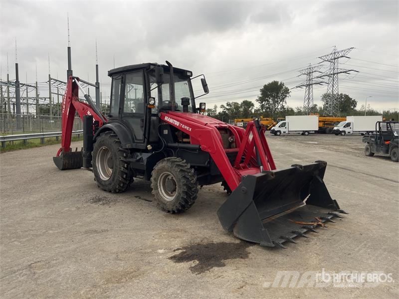 Manitou TLB844SX4 4x4 Backhoe Loader Ekskavaatorlaadurid