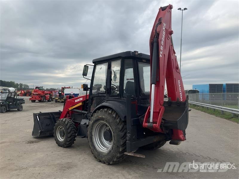 Manitou TLB844SX4 4x4 Backhoe Loader Ekskavaatorlaadurid