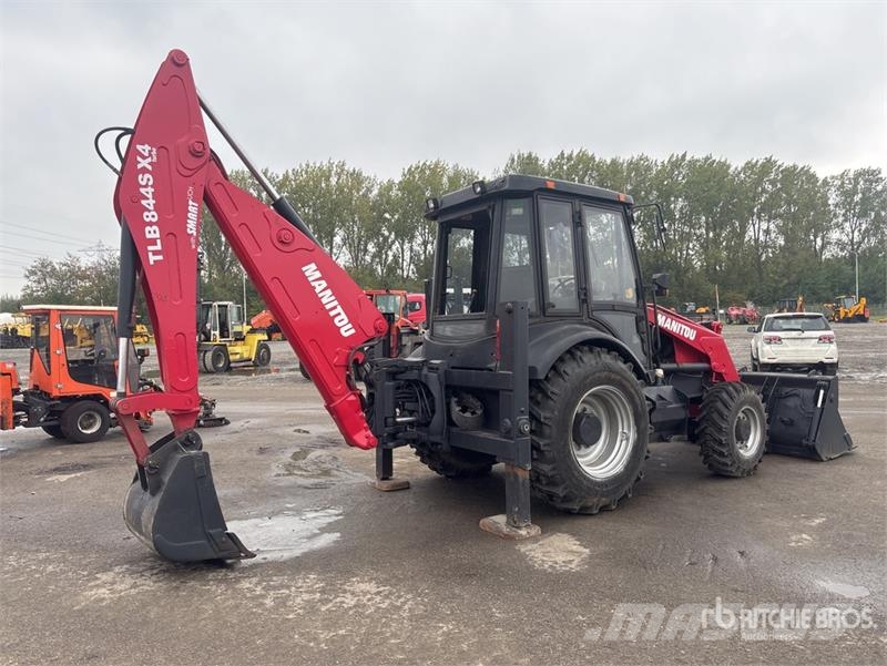 Manitou TLB844SX4 4x4 Backhoe Loader Ekskavaatorlaadurid
