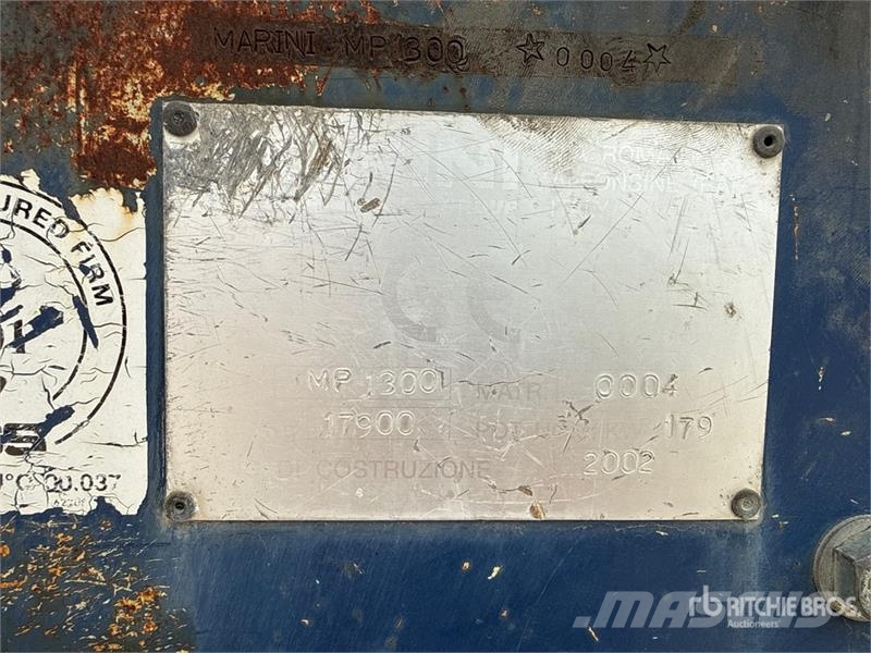 Marini 1300 Tracked Cold Planer Freze za asfalt