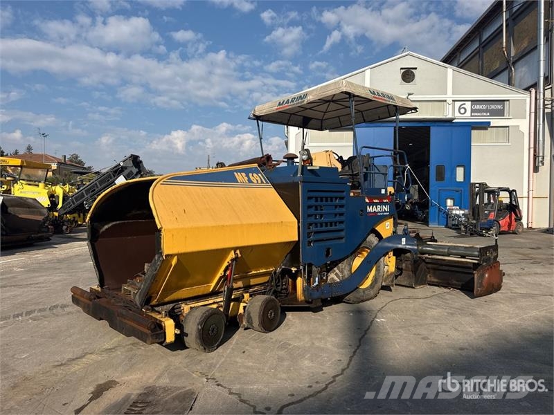 Marini MF691 Wheel Asphalt Paver معدات السفلتة