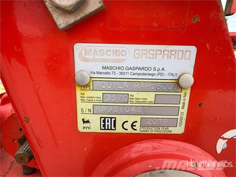 Maschio Aquila Rap.6000 Harrow Packer Harrows