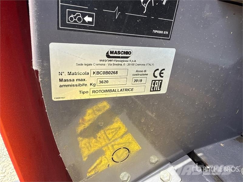 Maschio EXTREME 365 HTR Round Baler Empacadoras circular
