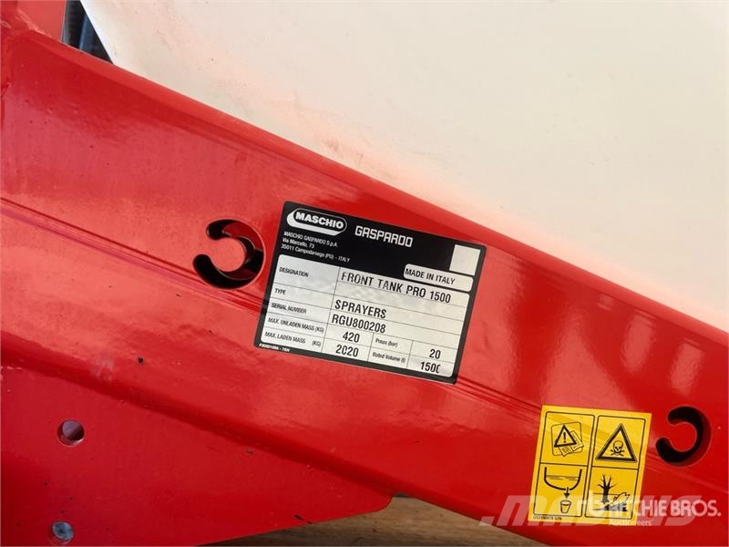 Maschio Gaspardo Front Tank 3-Point Hitch Sprayer (Unused) 牽引式噴霧機