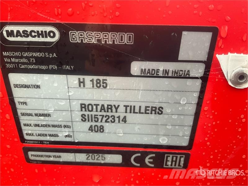 Maschio Gaspardo H185 Rotary Tiller (Unused) Roto drljače i motokultivatori