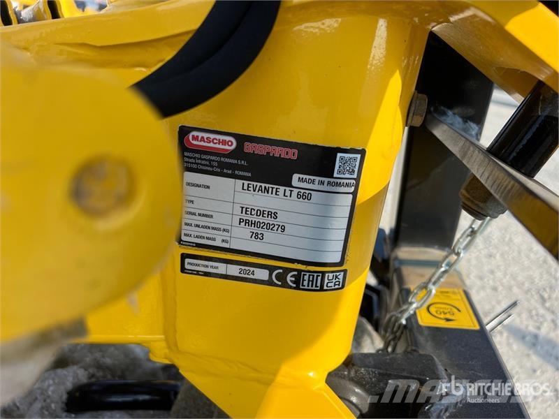 Maschio Gaspardo LEVANTE LT660 Hay Tedder (Unused) Okretači i sakupljači sijena