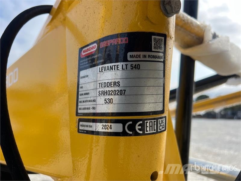 Maschio Gaspardo LEVANTE LT540 Hay Tedder (Unused) Ranghinatori