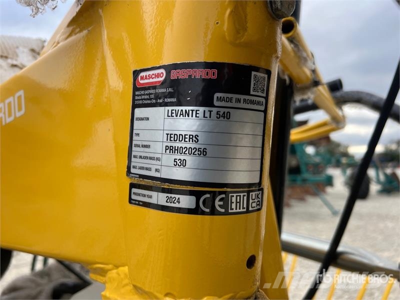 Maschio Gaspardo LEVANTE LT540 Hay Tedder (Unused) Ranghinatori