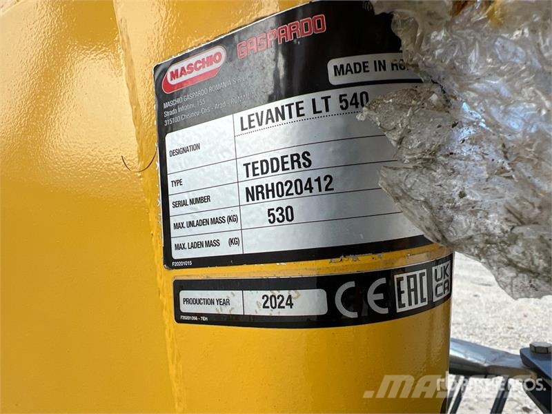 Maschio Gaspardo LEVANTE LT540 Hay Tedder (Unused) Ranghinatori