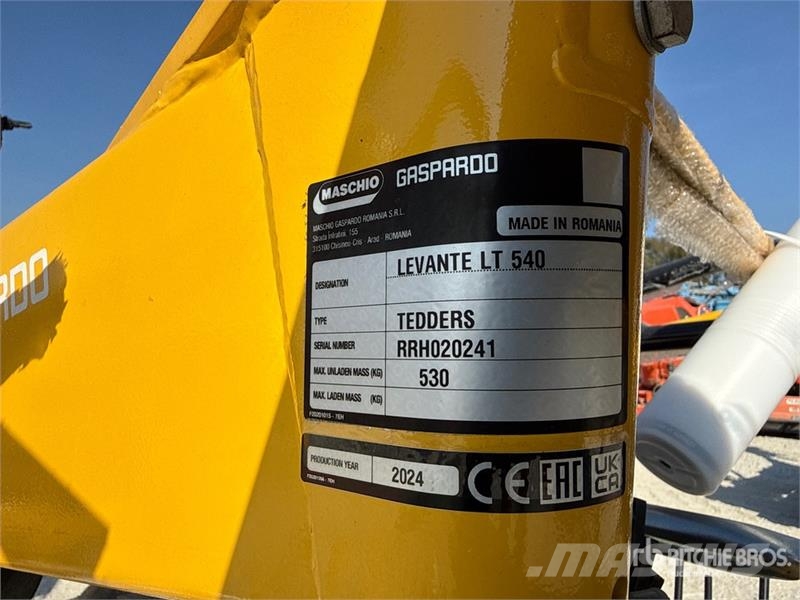 Maschio Gaspardo LEVANTE LT540 Hay Tedder (Unused) Грабли-ворошилки