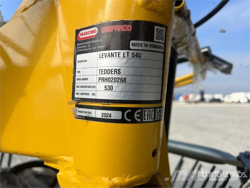 Maschio Gaspardo LEVANTE LT540 Hay Tedder (Unused) Ranghinatori