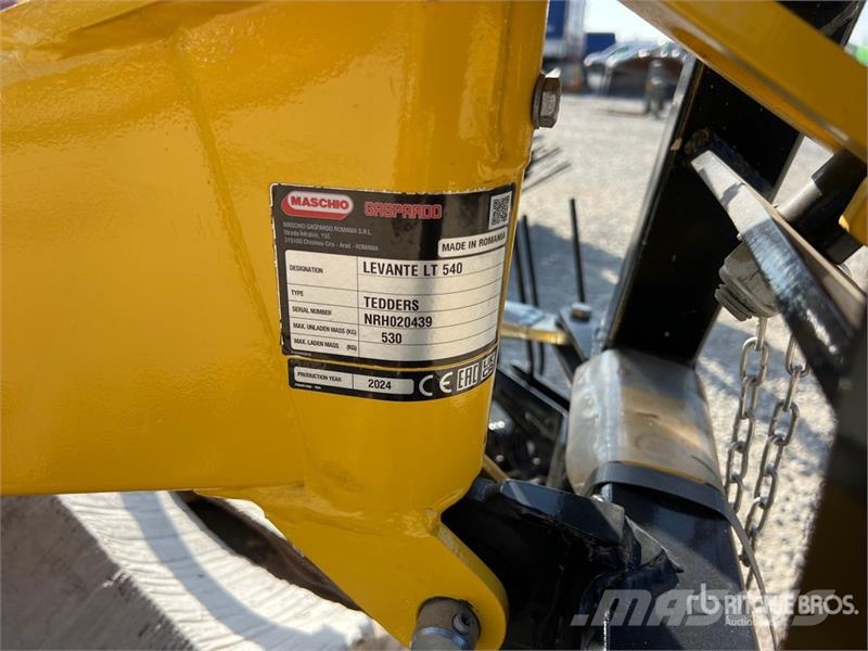 Maschio Gaspardo LEVANTE LT540 Hay Tedder (Unused) Okretači i sakupljači sijena