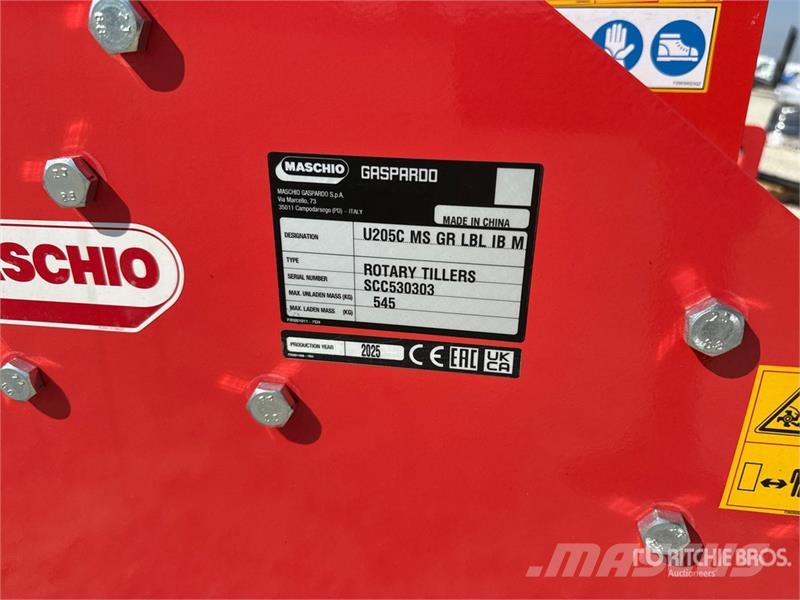 Maschio Gaspardo U205 Rotary Tiller (Unused) Rotorkopeggen / rototillers