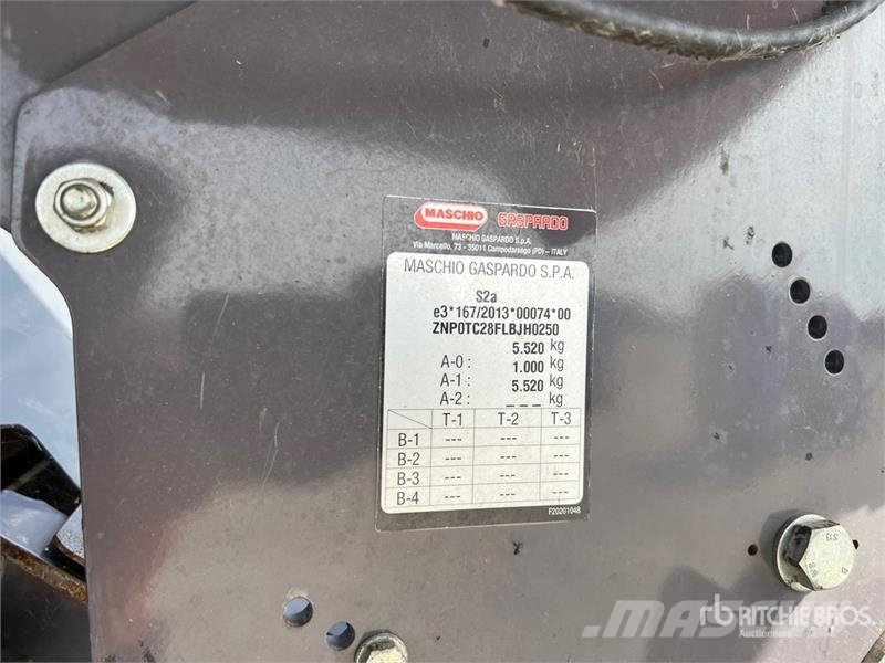 Maschio Mondiale 120 Combi Round Baler Balirke (okrogle bale)