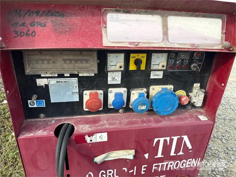 Mase MPX 18.1 16 kVA Generator Set Generatori diesel