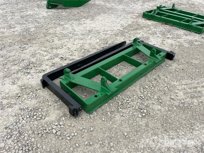 Massepoids 2,000 kg pallet fork frame, 4 tubes Tra Вили
