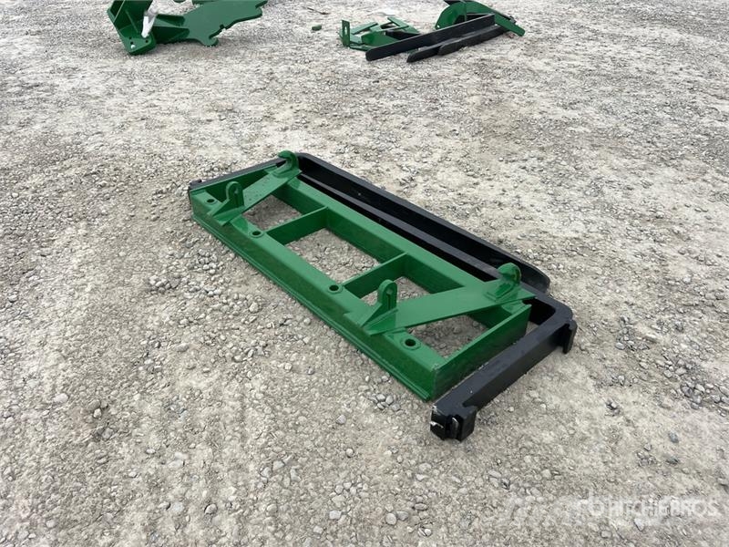 Massepoids 2,000 kg pallet fork frame, 4 tubes Tra Вили