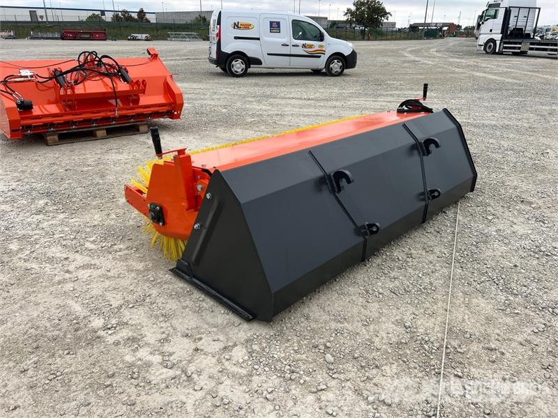 Massepoids 2,400 mm Sweeper Bucket Sweeper Attachm Четки
