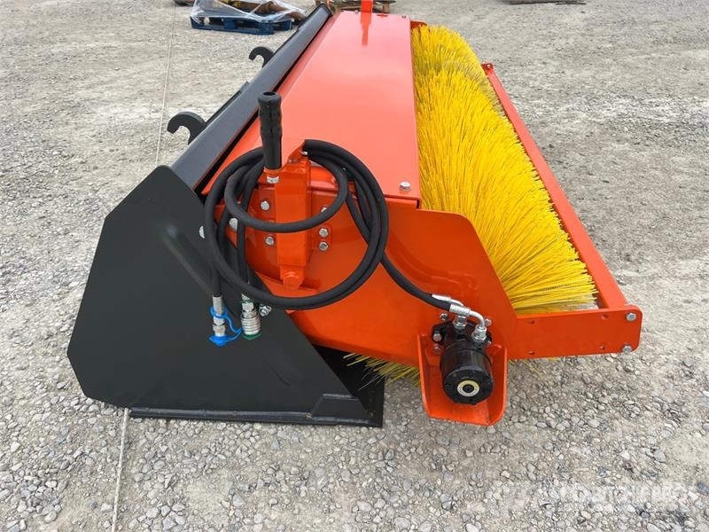 Massepoids 2,400 mm Sweeper Bucket Sweeper Attachm Четки