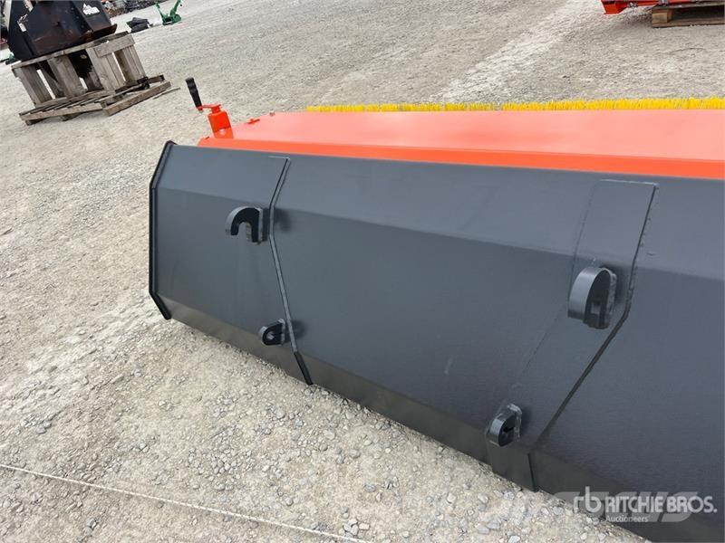 Massepoids 2,400 mm Sweeper Bucket Sweeper Attachm Четки