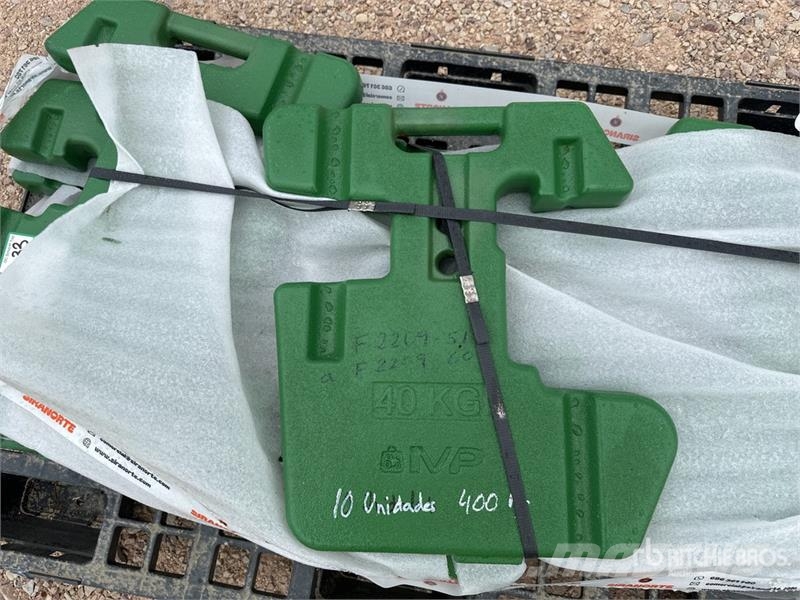  Massepoids JD 40 Qte De Masses Pour Roue (Non Util Contrapeso delantero