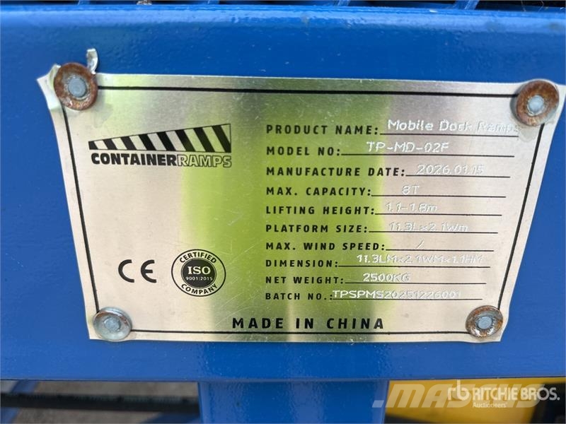 Massepoids TP-MD-02F Rampe De Chargement Hydrauliq Građevinarstvo – ostalo