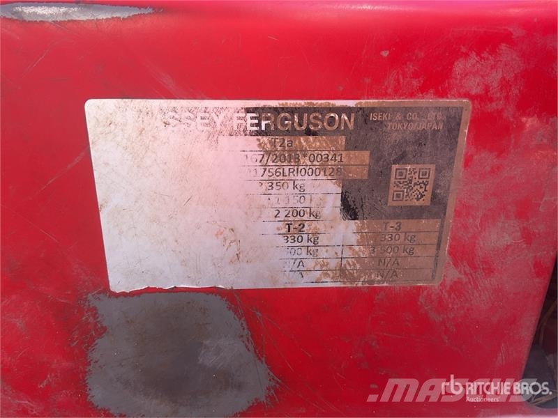 Massey Ferguson 1755E 4WD Tractor Traktoren