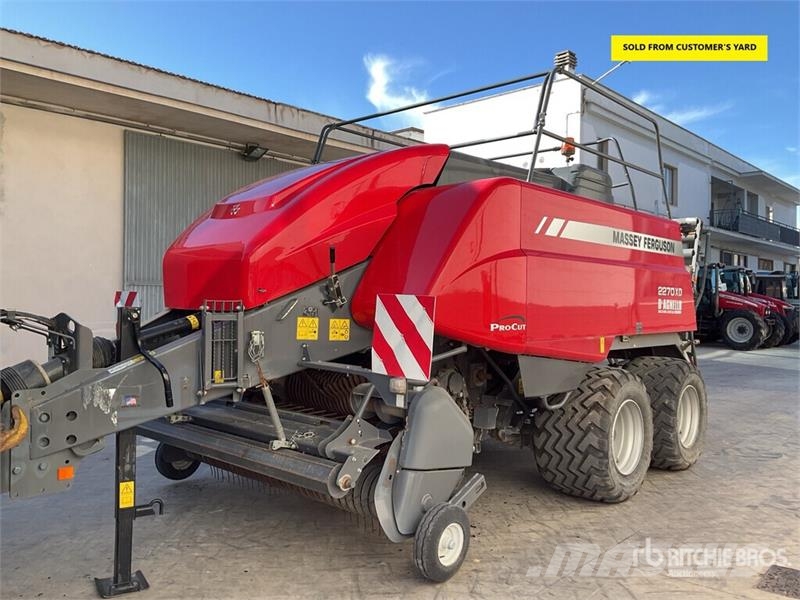 Massey Ferguson 2270XD 方形打捆機
