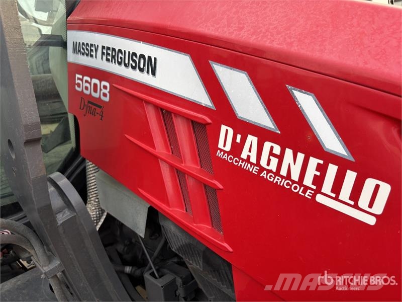 Massey Ferguson 5608 Dyna-4 4WD Tractor Трактори