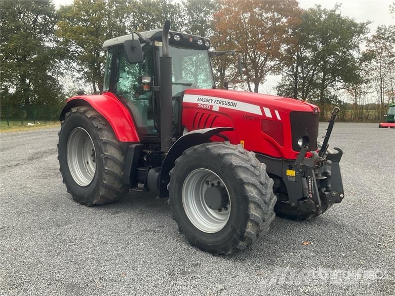 Massey Ferguson 7480 Dyna VT 4WD Tractor الجرارات