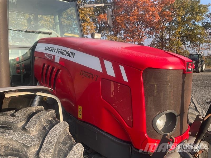 Massey Ferguson 7480 Dyna VT 4WD Tractor Τρακτέρ