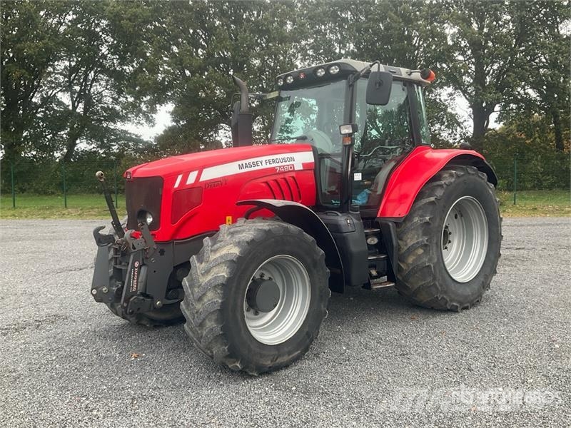 Massey Ferguson 7480 Dyna VT 4WD Tractor الجرارات