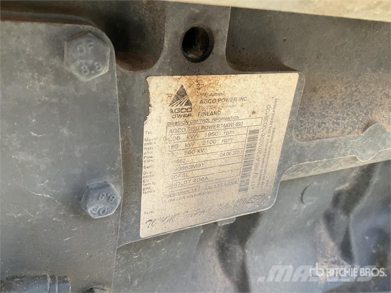 Massey Ferguson 7626 Dyna 6 4WD Tractor Трактора
