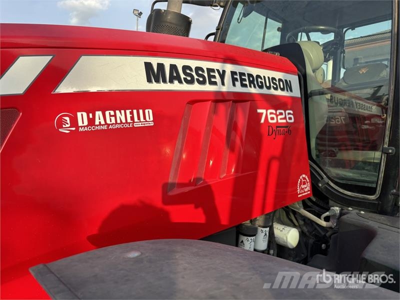 Massey Ferguson 7626 Dyna 6 4WD Tractor Трактори