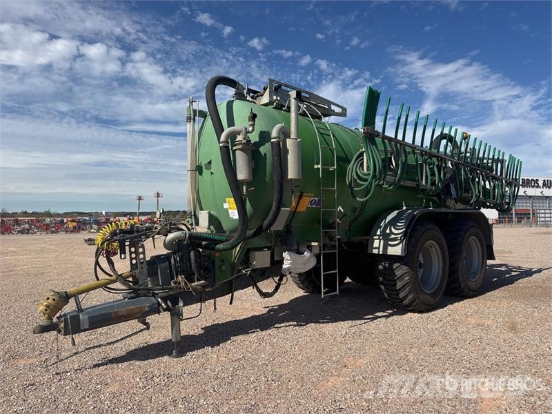 Mauguin ELT 20500 18 m Liquid T/A Tonne A Lisier 2 Essieux Kuivalannan levittimet