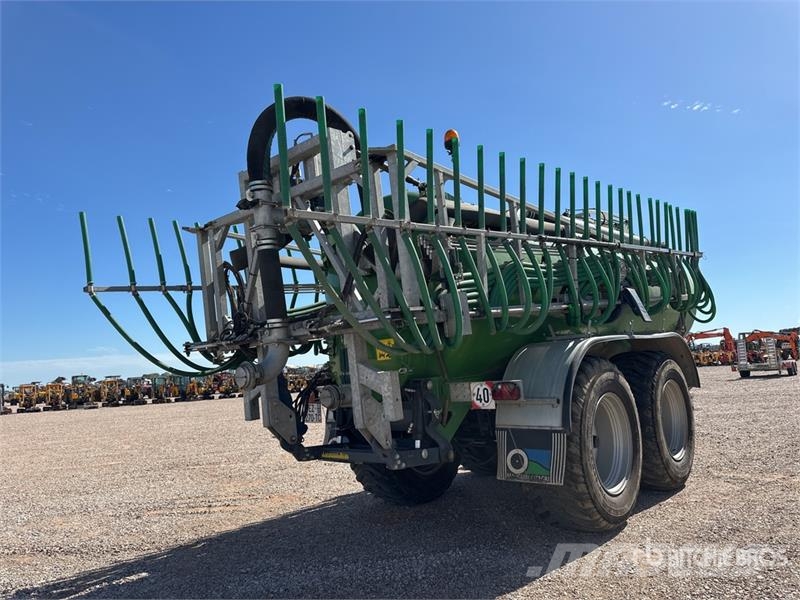 Mauguin ELT 20500 18 m Liquid T/A Tonne A Lisier 2 Essieux Kuivalannan levittimet