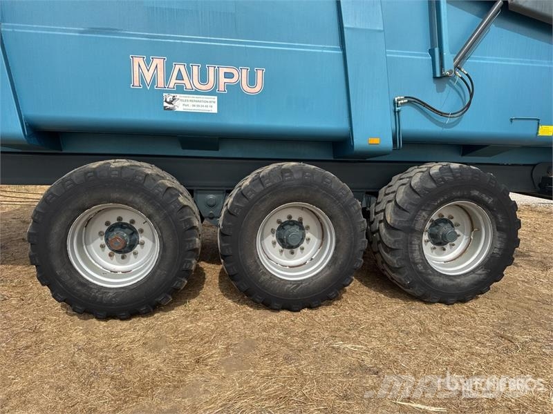 Maupu TDM25 Benne Cerealiere 3 Essieux 22.45 T Tri Remolque para grano