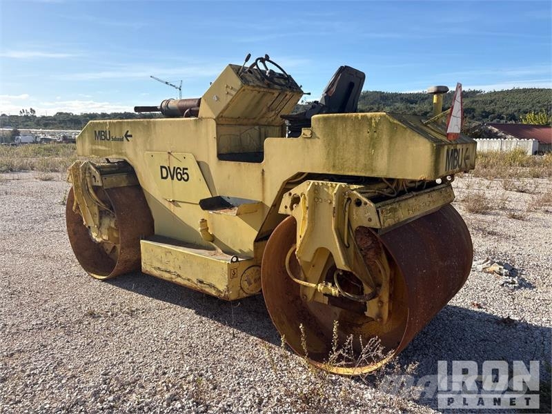 MBU DV65U Double Drum Roller Tandemjyrät