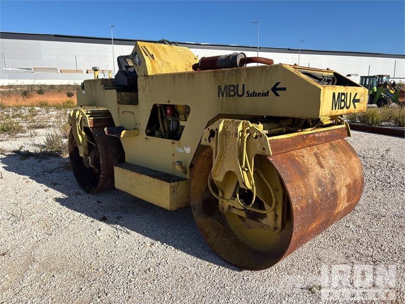 MBU DV65U Double Drum Roller Tandemjyrät