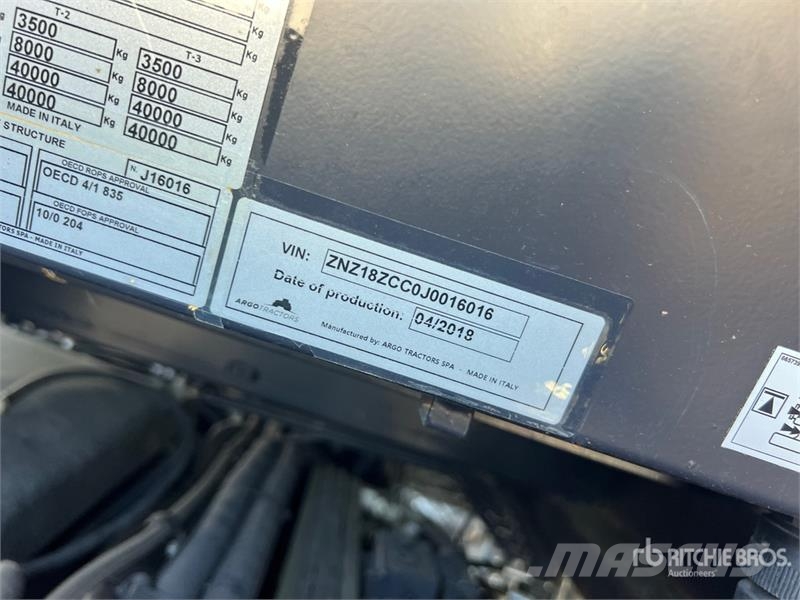 McCormick X8.631 4WD Tractor Traktorit