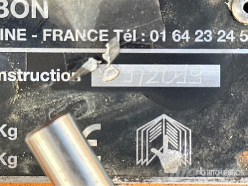 Mecagil Rabot 2500 Plaque Frontale Stavebníctvo - ostatné
